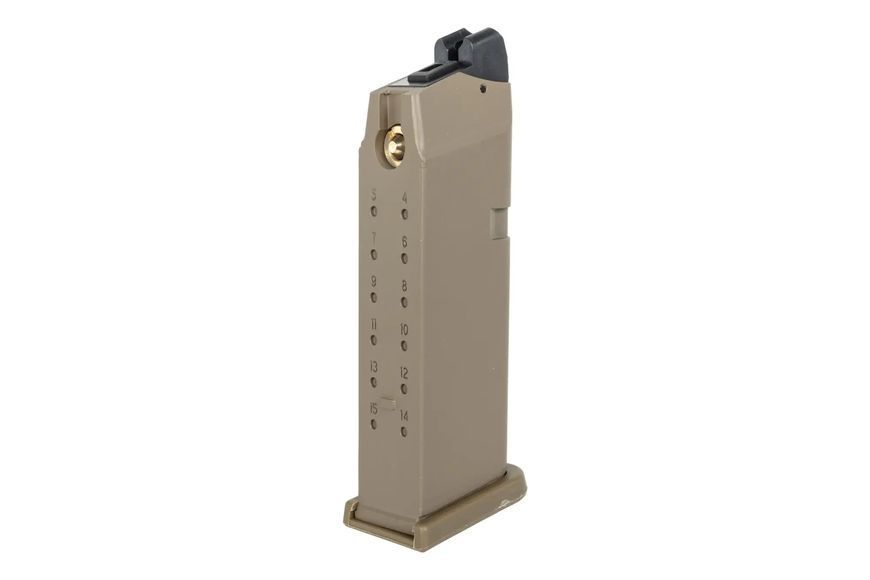 Магазин Green gas East Crane реплік (на 20 куль, для Glock 19 MA016) &mdash; Flat Dark Earth EIC-05-046388_gf фото