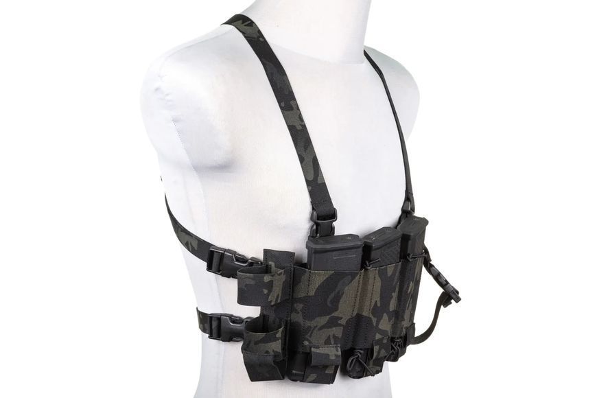 Чест-риг Minimalist waistcoat Wosport VE-108 MC &mdash; чорний WSP-18-047497_gf фото