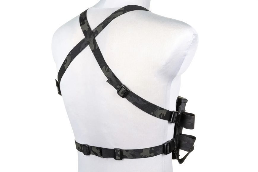 Чест-риг Minimalist waistcoat Wosport VE-108 MC &mdash; чорний WSP-18-047497_gf фото