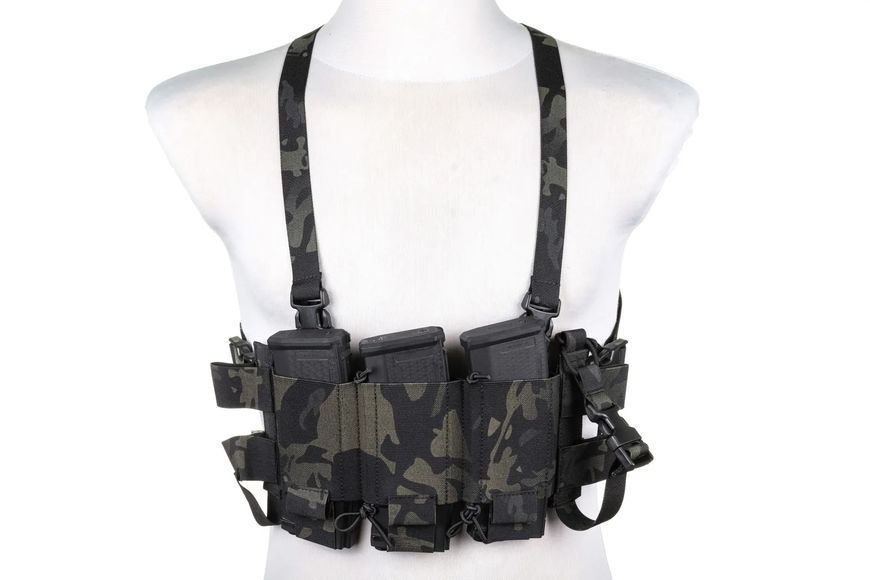 Чест-риг Minimalist waistcoat Wosport VE-108 MC &mdash; чорний WSP-18-047497_gf фото