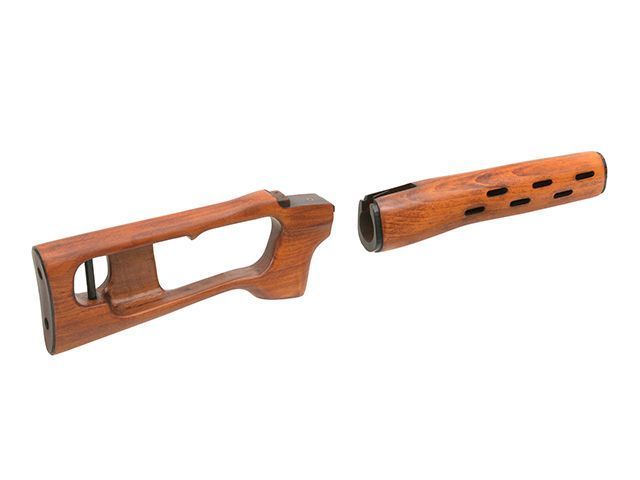 Комплект дерев'яної фурнітури для SVD [BattleAxe] W012_tw фото