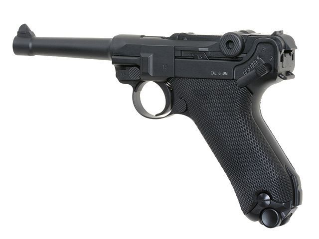 Пистолет Luger P08 Blowback [KWC] (для страйкбола) TF33-C1015_tw фото