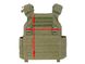 Buckle Up Assault Plate Carrier Cummerbund - Olive [8FIELDS] (для страйкболу) M51611051-1-OD фото 9