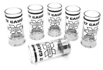 Набір 6 маленьких склянок CASTELLAN 12 Gauge Shot Glass 20ml SHS Z012-WHSI_ct фото