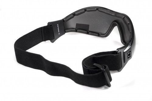 Очки защитные с уплотнителем Global Vision Z-33 (gray) Anti-Fog, черные 1З33-20 фото