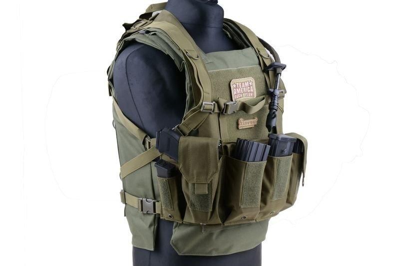 Жилет тактичний (розвантажувальний) Personal Body Armor &mdash; olive [GFC Tactical] GFT-18-000888 фото
