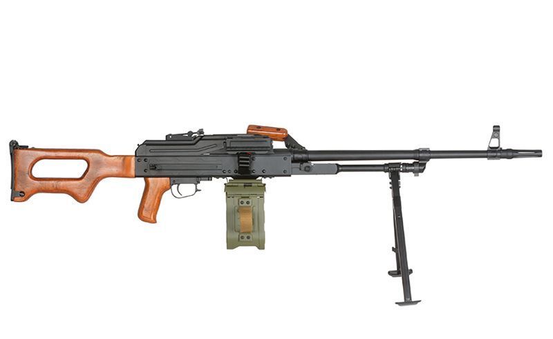 Репліка кулемета ПКМ - натуральне дерево [A&K] PKM-W_tw фото