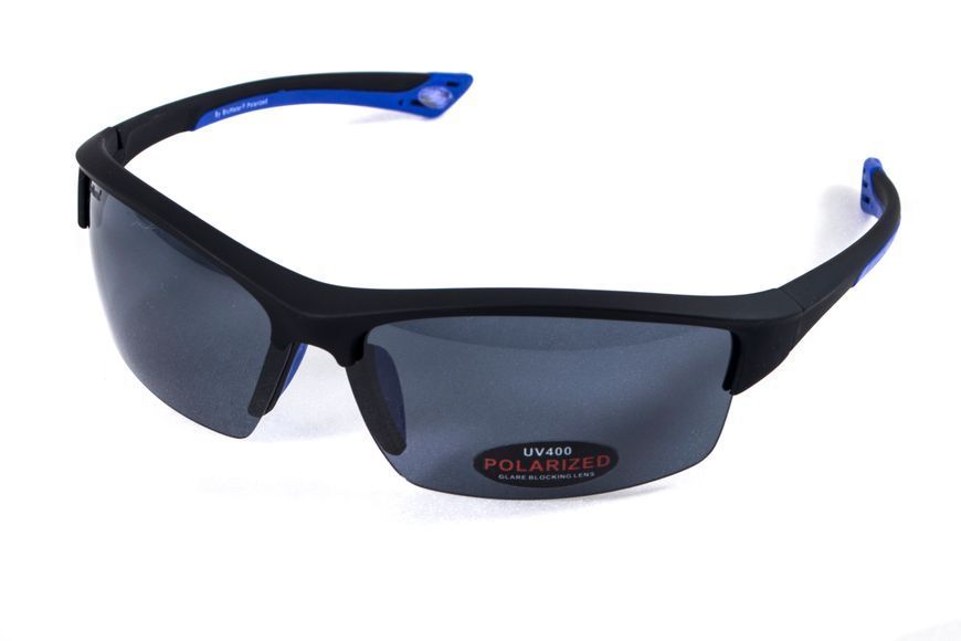 Окуляри поляризаційні BluWater Daytona-1 Polarized (gray), сірі гідрофобні лінзи (Repelon&trade;) 4ДЕЙТ1-Г20П фото