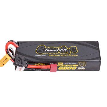 Gens ace Bashing 6200mah 2s 7.4V 100C Hardcase LiPo акумулятор зі штекером Deans GEA622S100DGT_gs фото
