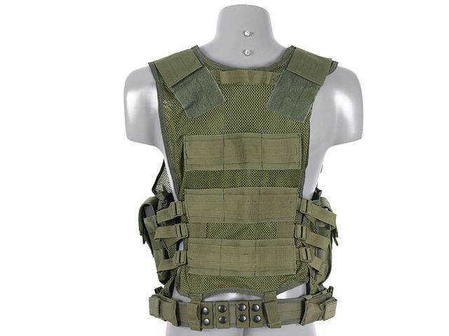 Розвантажувальний жилет Tactical chest 8Fields Olive 8039 фото
