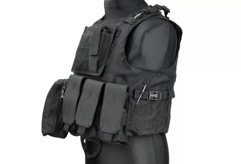 Жилет тактический (разгрузочный) типа AAV FSBE &ndash; black [GFC Tactical] (для страйкбола) GFT-18-000330_gf фото
