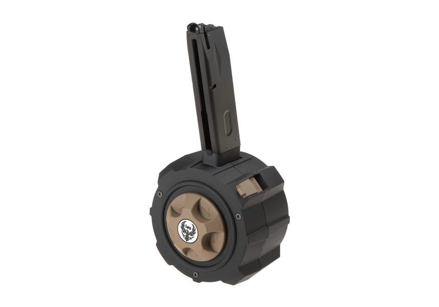 Drum Mag M9 Models GBB 200rds 9010109316026_tmh фото