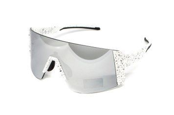 Очки защитные Global Vision Astro White (G-Tech&trade; silver), зеркальные серые в белой оправе (с возможностью диоптрийной установки). GV-ASTRW-SM фото