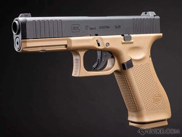 Пістолет Elite Force GLOCK 17 Gen.5 GBB &mdash; Evike Exclusive Two-Tone 122622_evk фото
