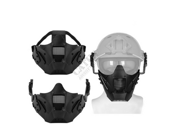 Маска для страйкбола Iron Warrior Guerilla Tactical GT-MAS-05-BLK_ct фото