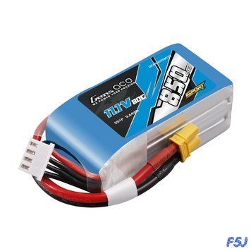 Gens ace 850mAh 3S 11.1V 80C Lipo акумулятор Pack with XT30 Plug ( F5J ) GEA8503S80X3_gs фото