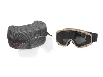 Защитные очки с монтажом на каску/шлем Dark Earth, FMA TB424_BR фото