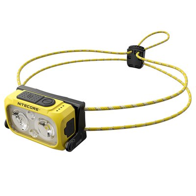 Фонарь налобный Nitecore NU21 (360 люмен, 8 режимов, USB-C), желтый 6-1509_yellow фото