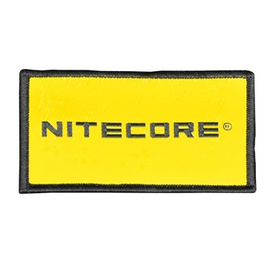 Патч Nitecore (76x45мм, velcro), желтый 6-1364 фото