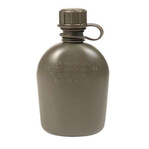 Mil-Tec - Фляга Canteen US 1QT -OD Green - Contract - 14501001 6355 фото