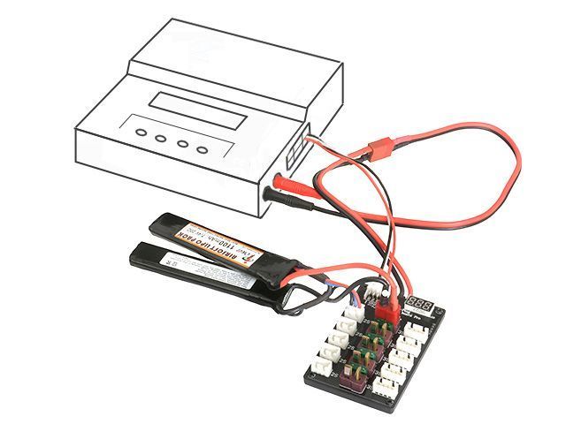 Плата для паралельної зарядки акумуляторів [IPower] PARALLEL CHARGING BOARD_tw фото