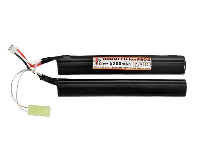 Акумулятор Li-ion 5200mAh 7.4V 15C - конектор Tamiya [IPower] IP-5200-7.4V_tw фото