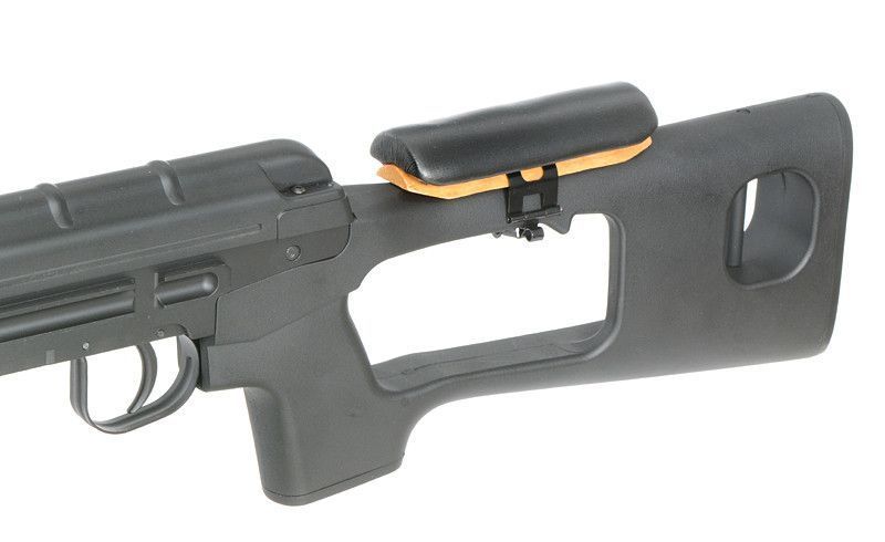 SVD Airsoft Bolt Action Sniper Rifle - Black [AGM] AGMSVDB_BR фото
