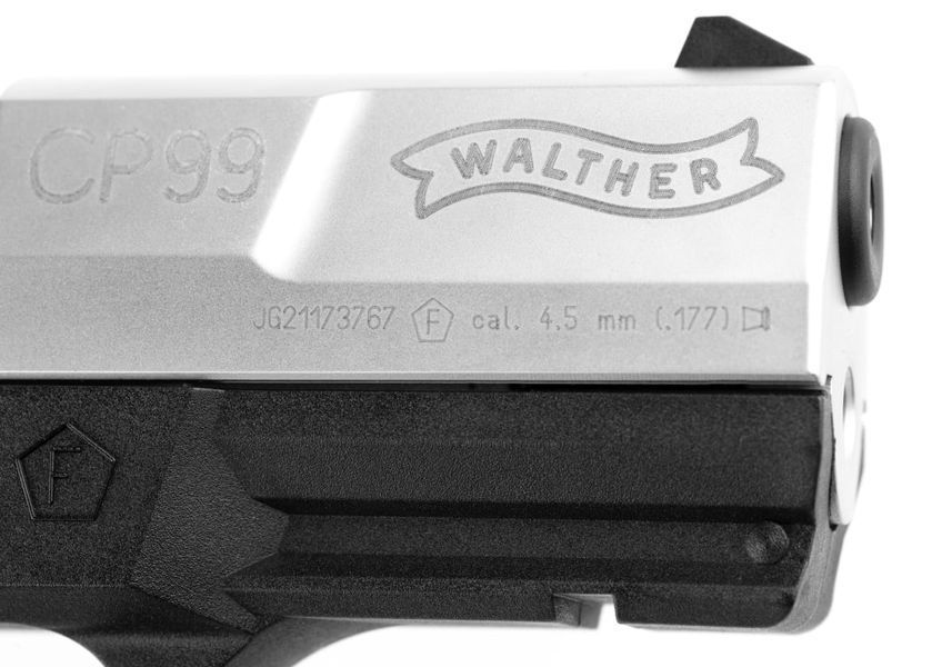Пневматичний пістолет Walther CP99 Black Co2 412.00.01_tmh фото