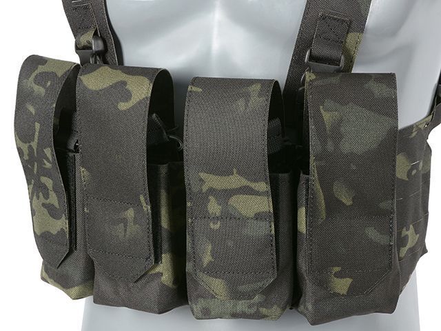 Нагрудник Chest Rig Laser-Cut з підсумками AR/AK - Колір MB [8Fields] M51611074-MB_tw фото