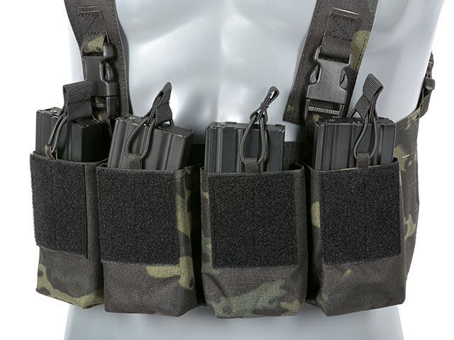 Нагрудник Chest Rig Laser-Cut з підсумками AR/AK - Колір MB [8Fields] M51611074-MB_tw фото
