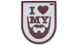 101 Inc. - 3D Patch - I Love My Beard - Desert 14644 фото 1