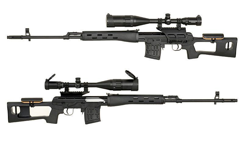 Кріплення для оптичного прицілу (кронштейн) на SVD - чорне [CYMA] FBP1745_tw фото