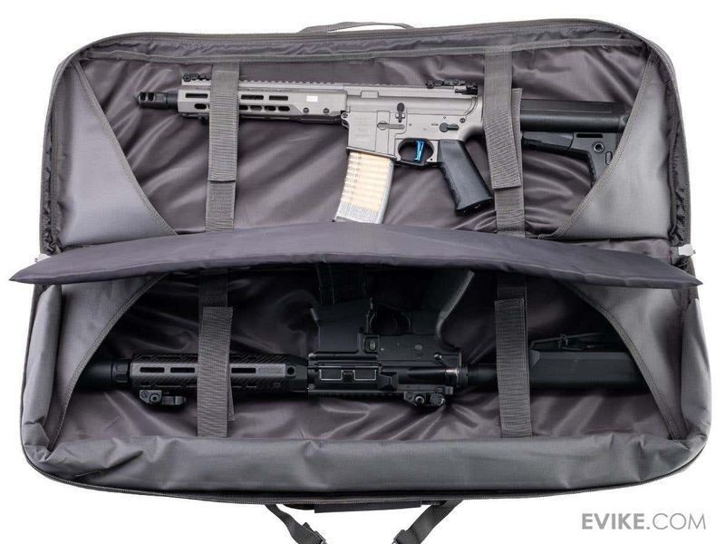 Сумка Evike Combat Ready 36" Ultimate Dual для двох рушниць &mdash; Urban Gray 46337_evk фото
