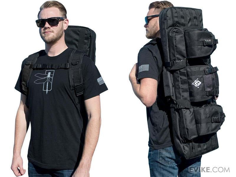 Сумка Evike Combat Ready 36" Ultimate Dual для двох рушниць &mdash; Urban Gray 46337_evk фото