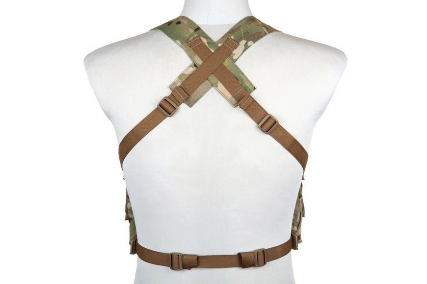 Розвантажувальний жилет Chest Rig PEW Tactical D3CR-X CR02 - Мультикам PEW-18-044161_gf фото