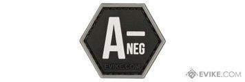 Нашивка серії груп крові &laquo;A-&raquo; &mdash; Evike / Hex Patch 66335_evk фото