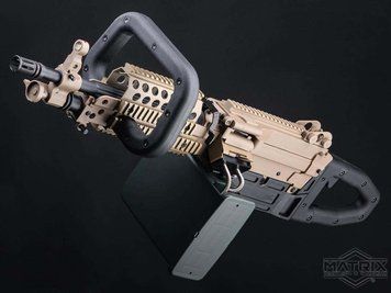 Конверсійний комплект Matrix Mugen Fire ChainSAW для M249 / Mk46 / MK48 &mdash; чорний 96027_evk фото
