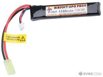 Акумулятор Intellect iPower LiPo 7.4V 1100 mAh 20C &mdash; Small Tamiya, у буферну трубу 68183_evk фото