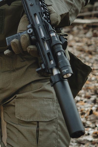 Оружейный фонарь M300A MINI SCOUT &ndash; черный [WADSN] WD04014-BK_tw фото
