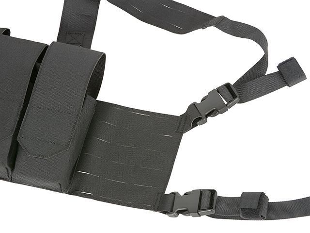Нагрудник Chest Rig Laser-Cut з підсумками AR/AK - Койот (Coyote) [8Fields] M51611074-TAN_tw фото