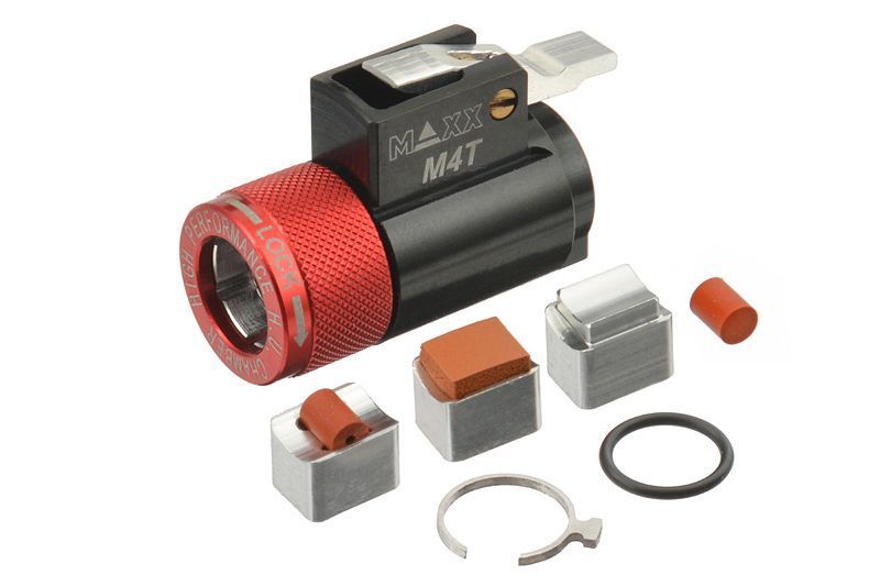 CNC Aluminum Hopup Chamber M4T Gbbr TM/MWS M4 [MAXX MODEL] MX-HOP040M4T1_tw фото
