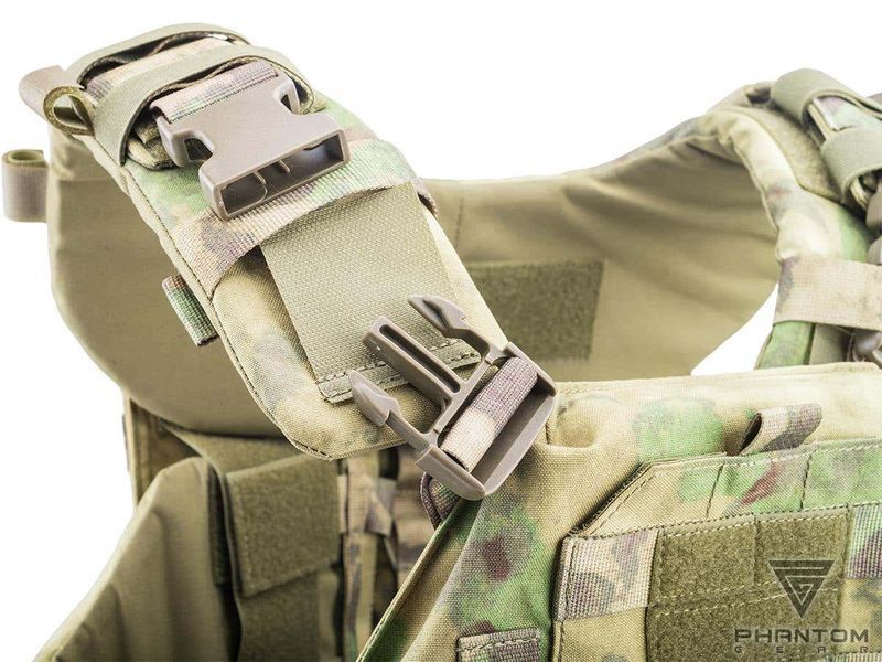 Плейт-керієр Phantom Gear Red &laquo;Zaslon&raquo; з системою фастексів QD &mdash; A-TACS FG &mdash; Phantom Gear 124472_evk фото
