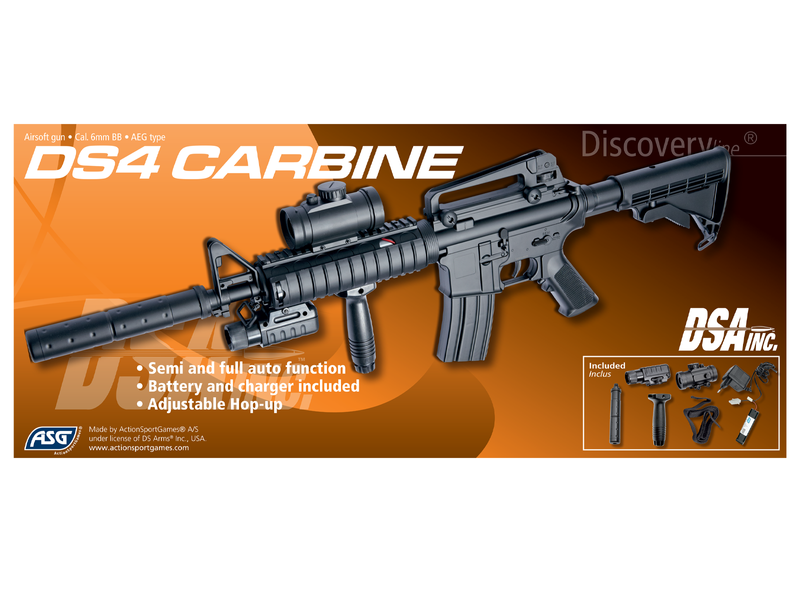 DSA DS4 Carbine, електропривід (AEG), Value Pack 15256_ag фото