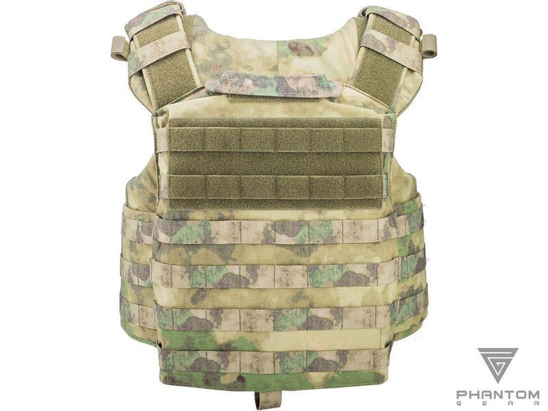Плейт-керієр Phantom Gear Red &laquo;Zaslon&raquo; з системою фастексів QD &mdash; A-TACS FG &mdash; Phantom Gear 124472_evk фото