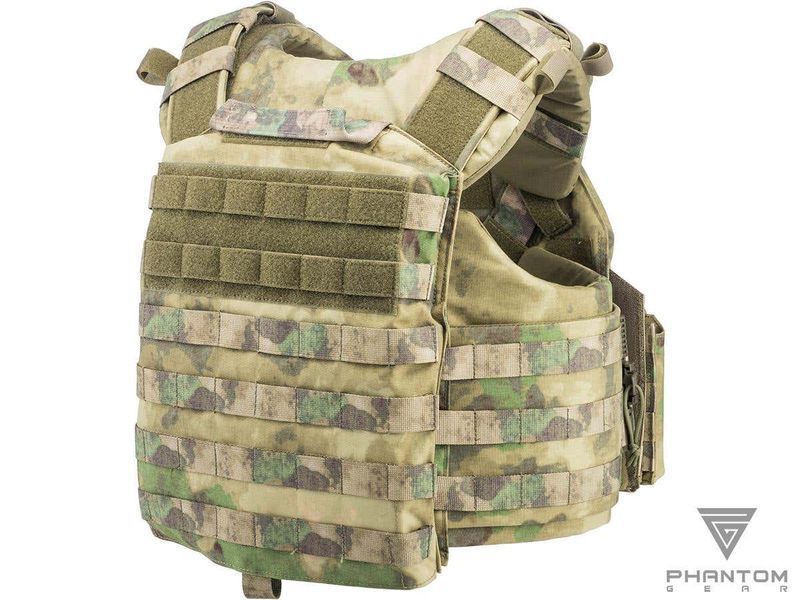 Плейт-керієр Phantom Gear Red &laquo;Zaslon&raquo; з системою фастексів QD &mdash; A-TACS FG &mdash; Phantom Gear 124472_evk фото