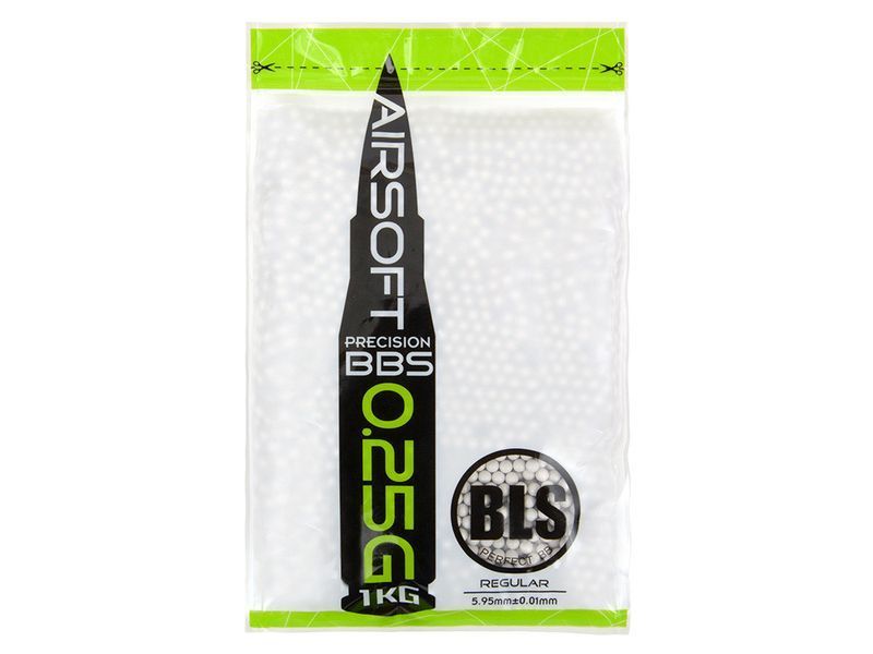 Шарики BLS PRECISION BB PELLETS 0.25g 4000шт 1kg BLS-025-4000 фото