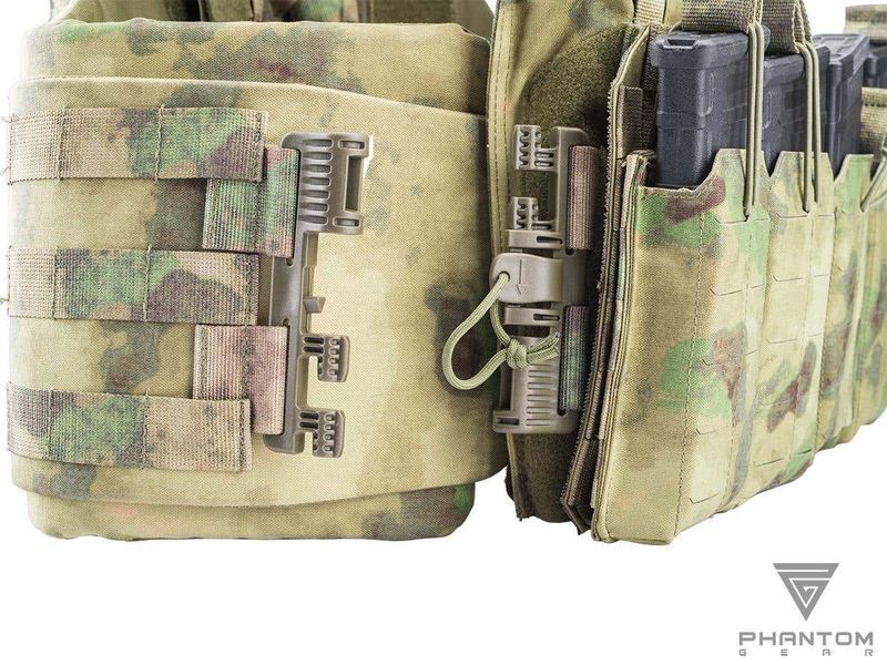 Плейт-керієр Phantom Gear Red &laquo;Zaslon&raquo; з системою фастексів QD &mdash; A-TACS FG &mdash; Phantom Gear 124472_evk фото
