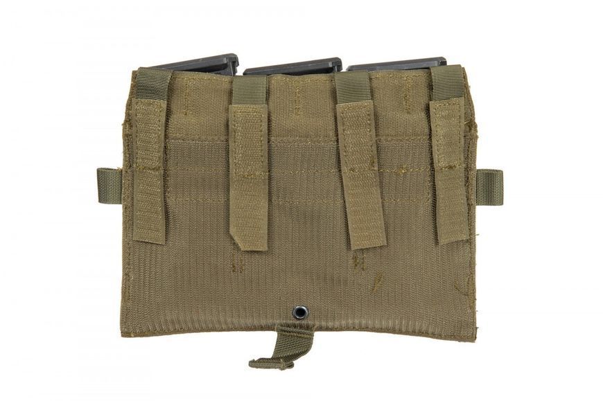 Панель Primal Gear Triple Shingle Pouch for Rush 2.0 Vest Olive Drab 26171 фото