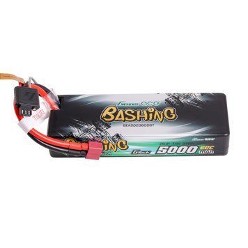 Gens ace Bashing G-tech 5000mAh 2S 7.4V 60C Жесткий футляр Lipo аккумулятор с разъемом Deans Plug GEA502S60DGT_gs фото