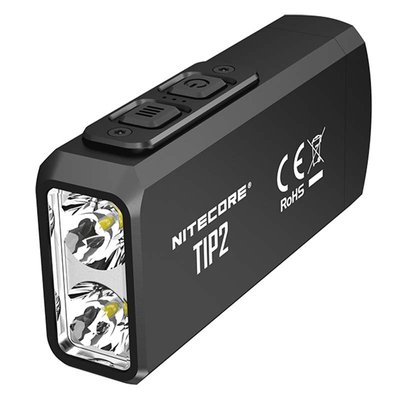 Ліхтар наключний Nitecore TIP 2 (CREE XP-G3 S3 LED, 720 люменів, 4 режими, USB, магніт) 6-1354 фото